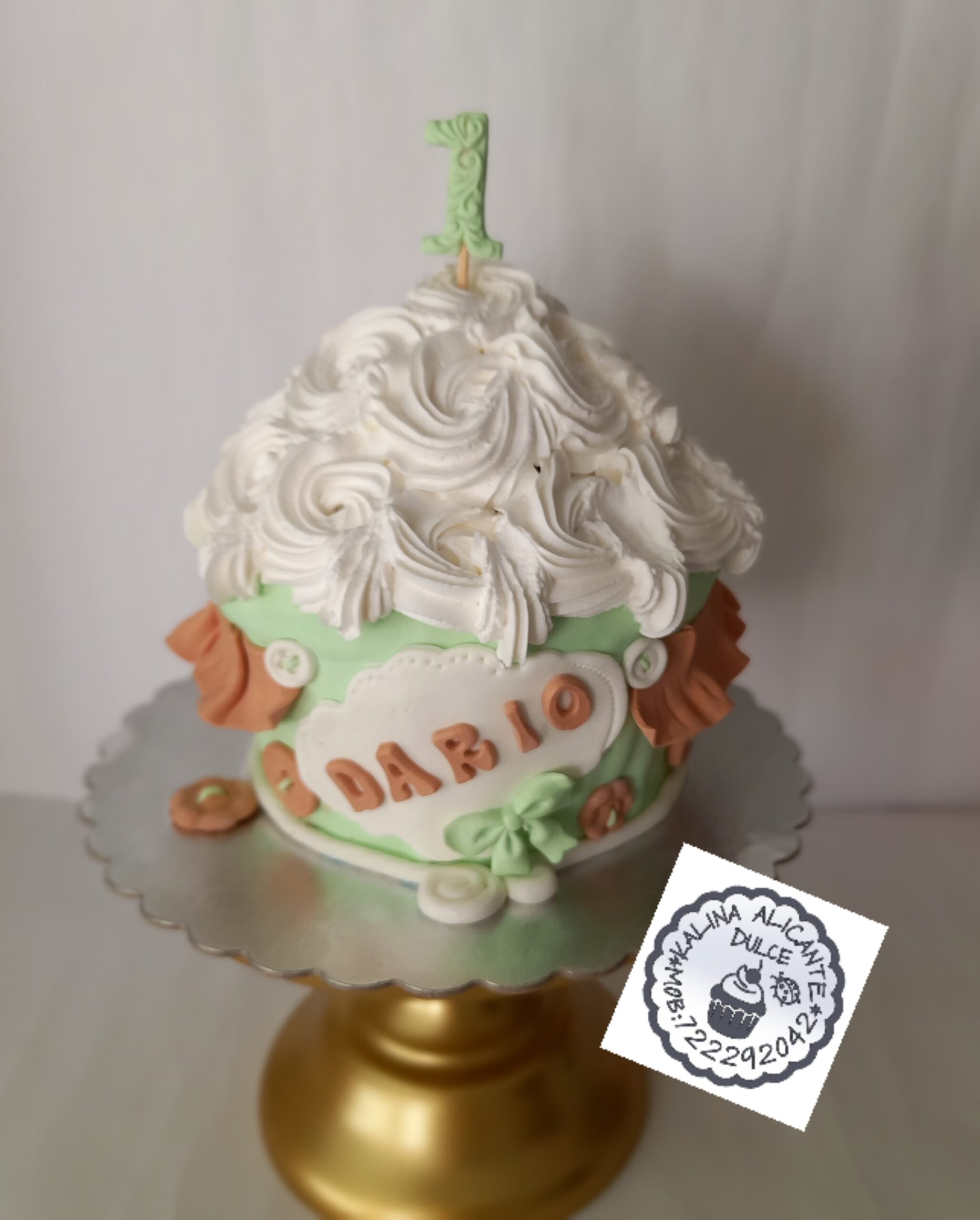 Tartas smash cake para bebés en Alicante