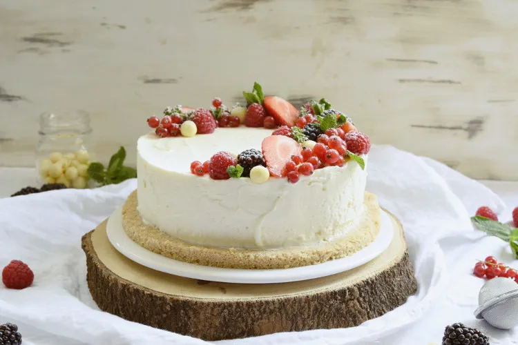 tarta de chocolate blanco en alicante
