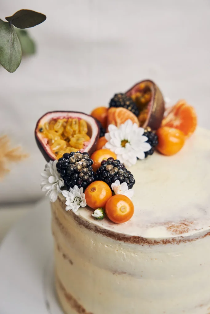 Tarta de chocolate blanco en Alicante