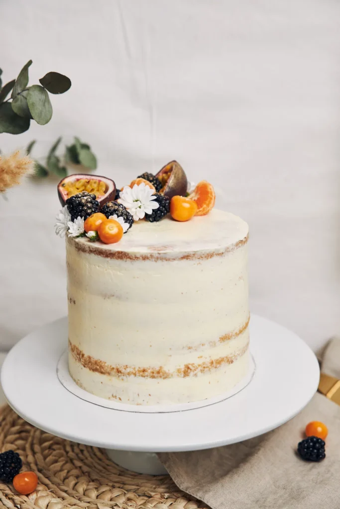 Tarta de pistacho en Alicante - ejemplo de diseño